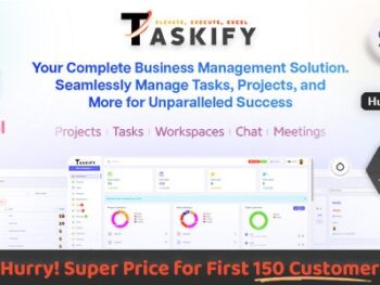 Taskify - Gerenciamento de Projetos - Ferramenta de Gerenciamento de Tarefas e Produtividade