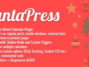 SantaPress - Plugin e questionário de calendário do advento para WordPress