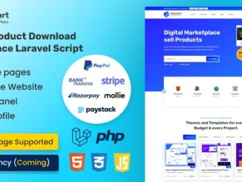 Alasmart - Script Laravel para Marketplace de Downloads de Produtos Digitais