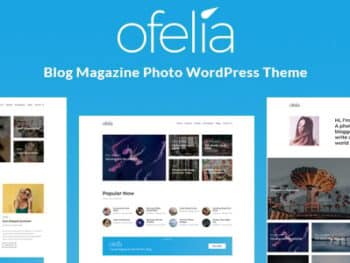 Ofelia - Tema WordPress para Blog de Viagens
