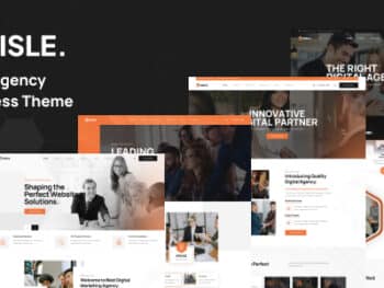 Disle - Tema WordPress para Agência Digital
