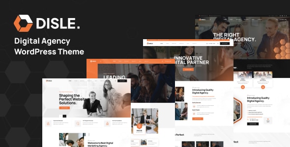 Disle - Tema WordPress para Agência Digital