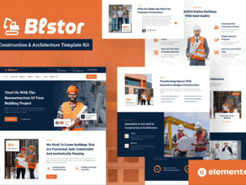 Blstor - Kit de Templates Elementor de Construção e Arquitetura