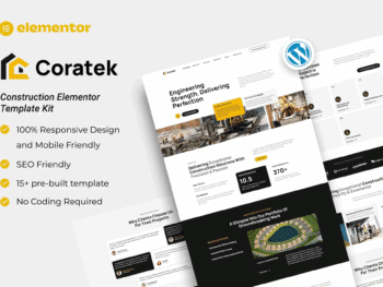 Coratek - Kit de modelos Construction Elementor
