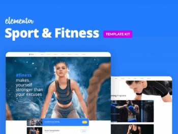 Fitness — Template Kit Fitness Elementor