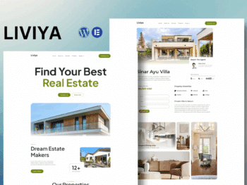 Liviya - Kit de Templates Elementor para Imóveis