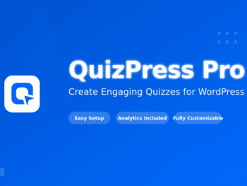 QuizPress - Crie questionários mais inteligentes