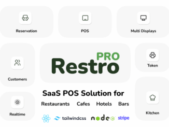 RestroPRO SaaS - Software POS para Restaurantes, Cafés e Food Trucks