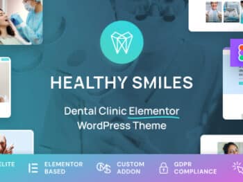 Sorrisos Saudáveis - Tema WordPress para Odontologia