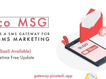 PicoMSG - Telefone como gateway de SMS para marketing em massa por SMS