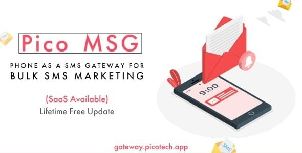 PicoMSG - Telefone como gateway de SMS para marketing em massa por SMS