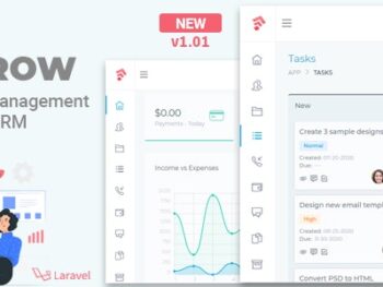 Grow CRM - Gerenciamento de Projetos Laravel