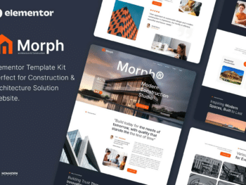 Morph - Kit de Templates Elementor de Construção e Arquitetura