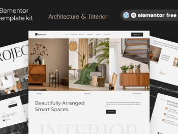 Rauhum - Architecture & Interior Elementor Template Kit