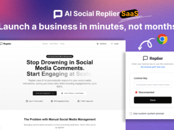 Replier SaaS - Gerador de conteúdo de IA para mídias sociais