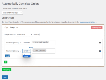 WP Desk | Status de pagamento automático WooCommerce