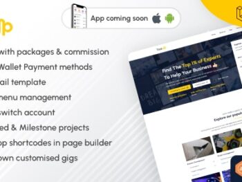 Taskup - Mercado de freelancers e buscador de serviços em Laravel