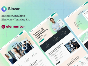Binzan — Kit de Templates do Consulting Business Elementor