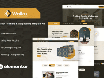Wallox - Kit de Templates para Pintura e Papel de Parede