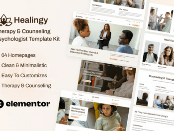 Healingy - Kit de Modelos para Psicólogos de Terapia e Aconselhamento
