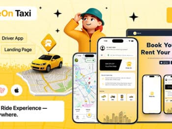 RideOn Taxi – Solução completa para reserva de táxis