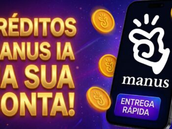 3.000 Créditos Manus IA | recarga segura e direta na sua conta