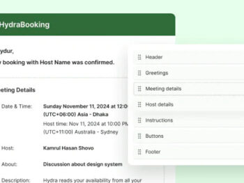 Hydra Booking Premium - Plugin WordPress completo para agendamento de consultas e calendário de reservas.
