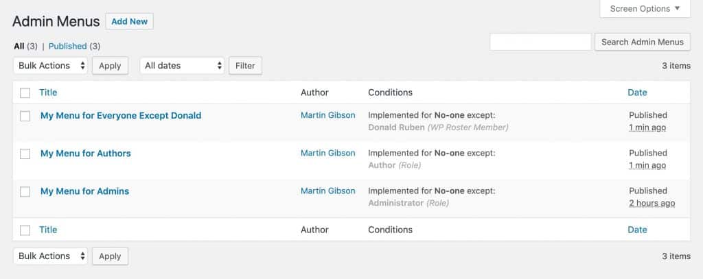 Custom Admin Interface Pro