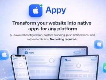 Appy – Plataforma SaaS para criação de aplicativos móveis sem código e com inteligência artificial