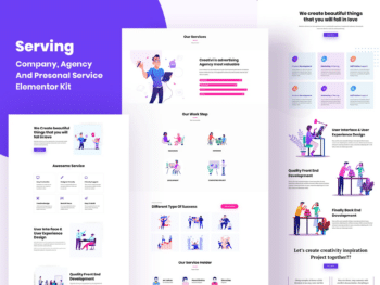 Serving - Template Kit de serviços e negócios