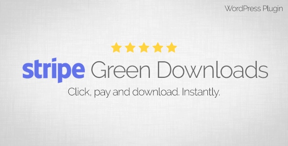 Downloads do Stripe Green - Plugin para WordPress