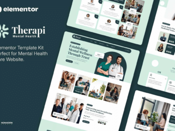 Therapi - Kit de modelos Elementor para cuidados de saúde mental