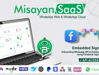 Misayan SaaS – WhatsApp Multilocatário: Chatbots, Integração com WooCommerce e Acesso à API