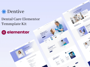 Dentive - Kit de modelos Elementor para cuidados dentários
