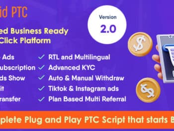 Solid PTC - Plataforma Avançada de Pagamento por Clique