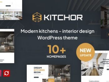 Kitchor - Tema WordPress para Design de Interiores
