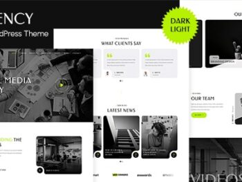 Dagency - Tema WordPress para Agência Digital
