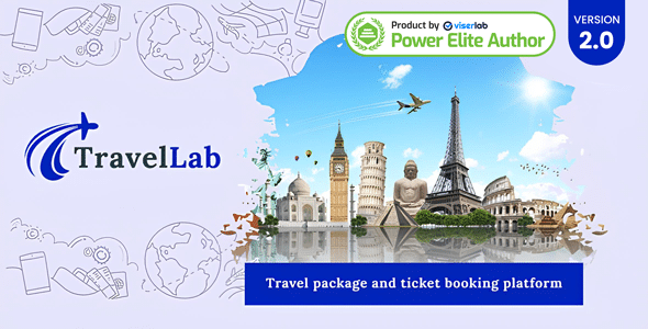 TravelLab - Plataforma de reservas de pacotes de viagens e passagens aéreas