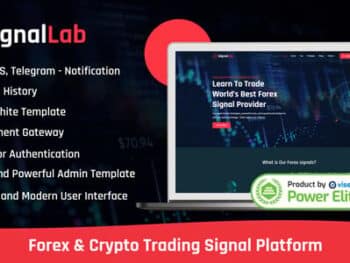 SignalLab - Plataforma de Sinais para Negociação Forex e Criptomoedas