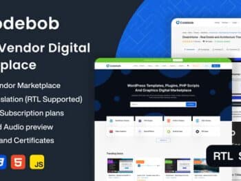 Codebob - Mercado Digital de Fornecedor Único (SaaS)