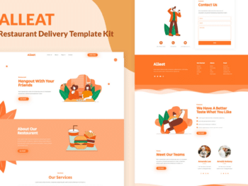 Alleat - Kit de modelos Restaurant Elementor