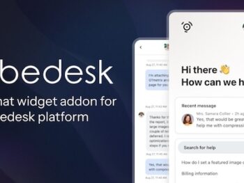 Complemento de chat ao vivo para a plataforma de suporte BeDesk