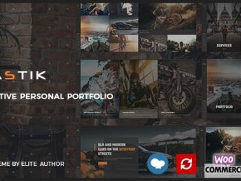 Nastik - Tema WordPress para Portfólio Criativo