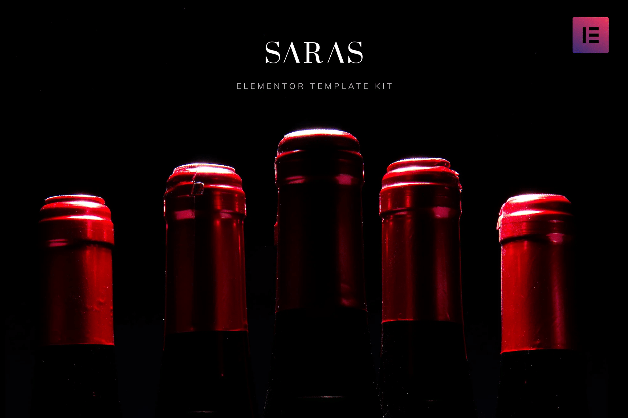 Saras – Template Kit vinho