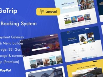 GoTrip - Sistema de Reservas Laravel