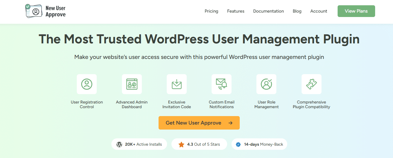 New User Approve Premium - O plugin de gerenciamento de usuários do WordPress mais confiável