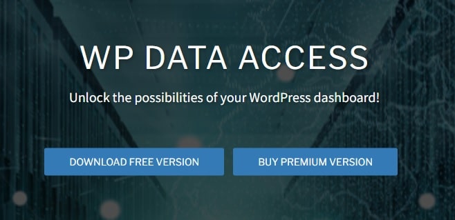 WP Data Access Premium - Crie aplicativos de dados poderosos com tabelas , formulários , gráficos , mapas e painéis