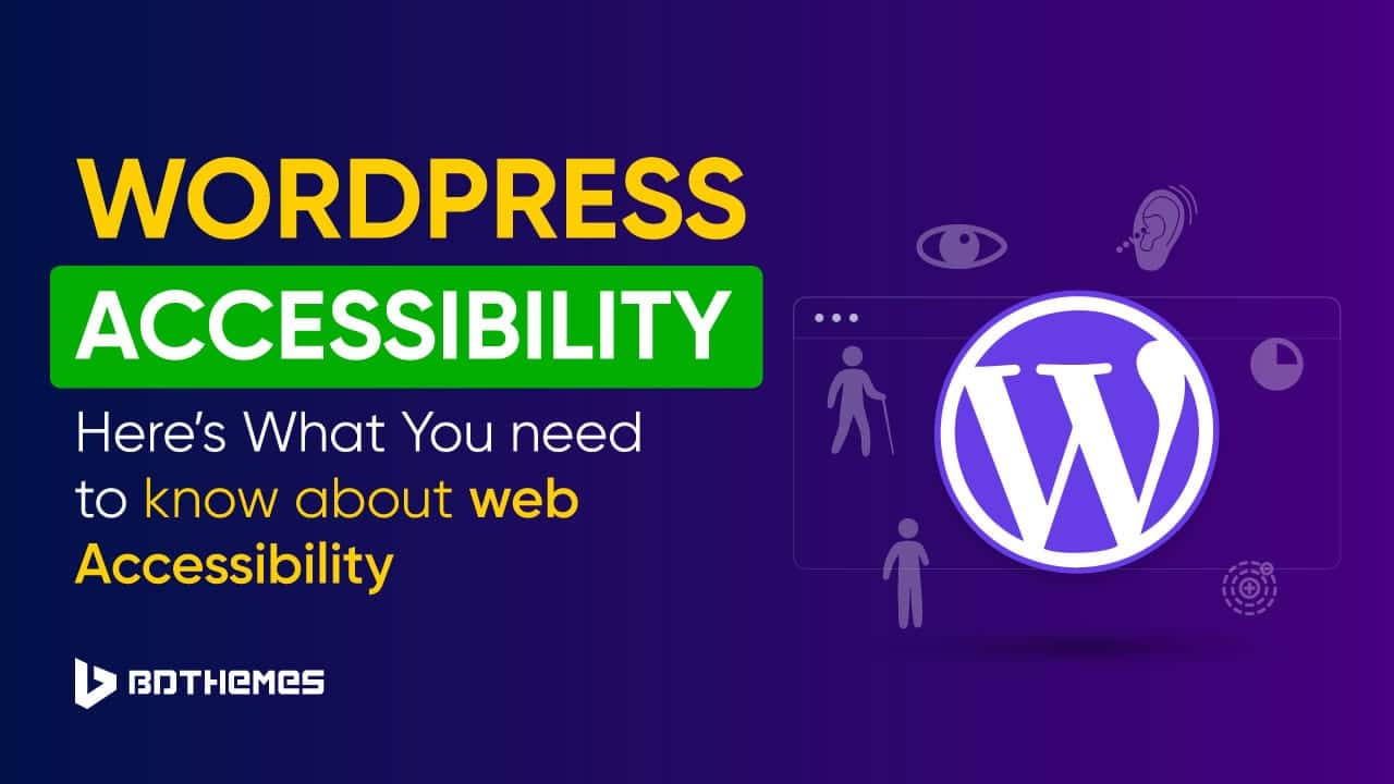 One Accessibility Pro da BdThemes - Plugin de acessibilidade para WordPress em conformidade com ADA e WCAG