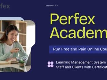 FlexAcademy - Sistema de Gestão de Aprendizagem Perfex