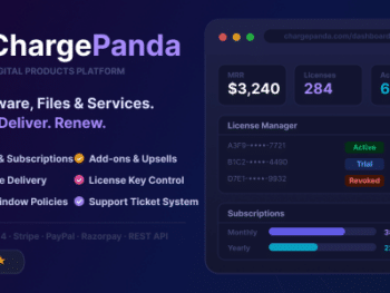 ChargePanda - Script PHP para vender produtos digitais, downloads, assinaturas e licenças.